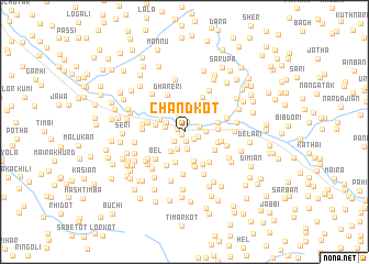 map of Chandkot
