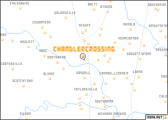 map of Chandler Crossing