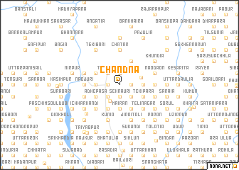 map of Chāndna