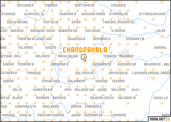 map of Chandrakala