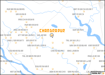 map of Chandrapur