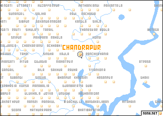 map of Chandrapur