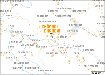 map of Changāʼī