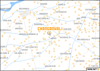 map of Changanwāli