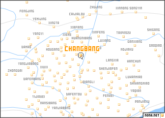 map of Changbang