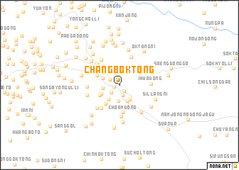 map of Changbok-tong