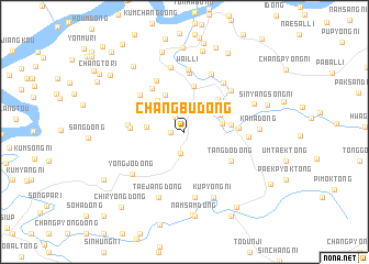 map of Changbu-dong