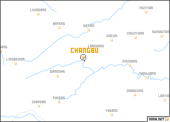 map of Changbu