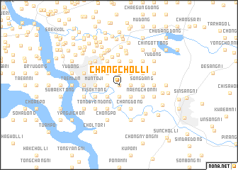 map of Changch\