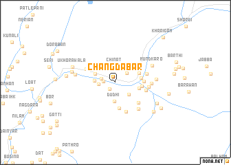map of Chāngdābar