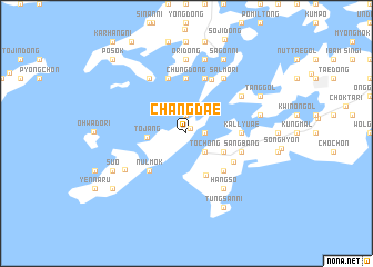 map of Changdae