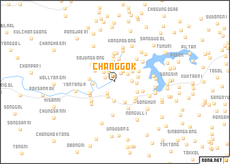 map of Changgok