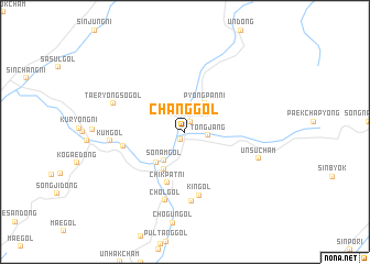 map of Chang-gol
