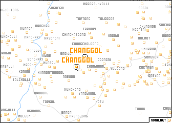 map of Chang-gol