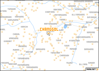 map of Chang-gol