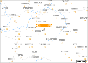 map of Changgun