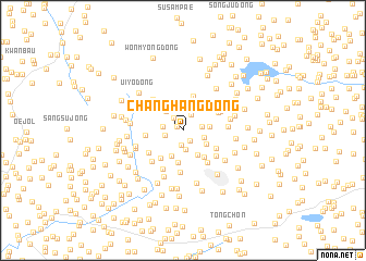 map of Changhang-dong