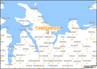 map of Changhang-ni