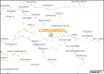 map of Changhang-ni