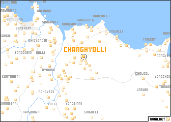 map of Changhyŏl-li