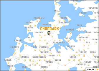 map of Changjak