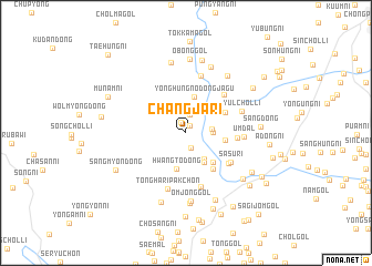 map of Changja-ri