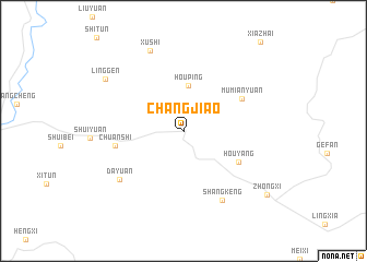 map of Changjiao