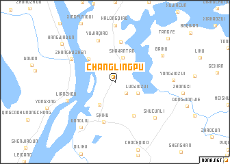map of Changlingpu