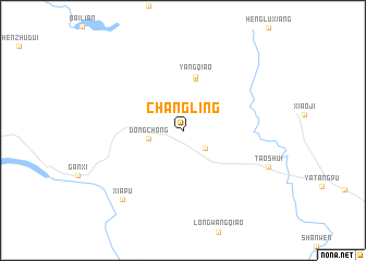 map of Changling