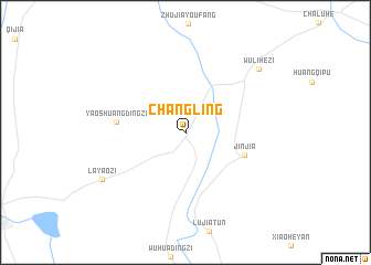 map of Changling