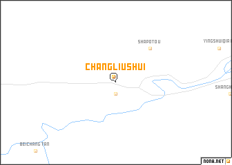map of Changliushui
