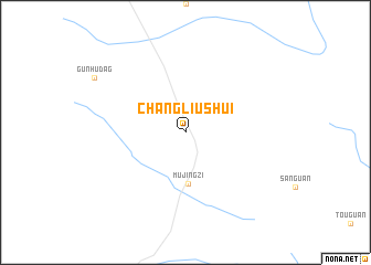 map of Changliushui