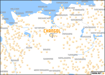 map of Chan-gol