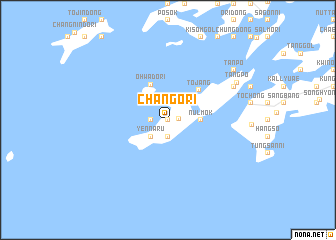 map of Chango-ri