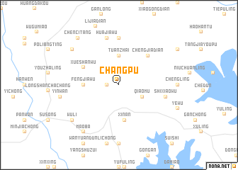 map of Changpu