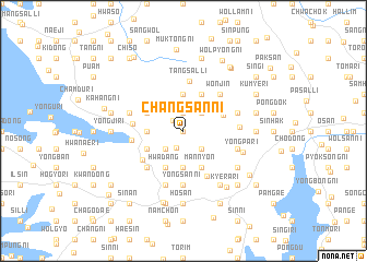 map of Changsan-ni