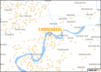 map of Changsoeul