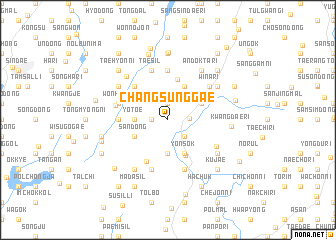 map of Changsŭnggae