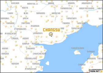 map of Changsu