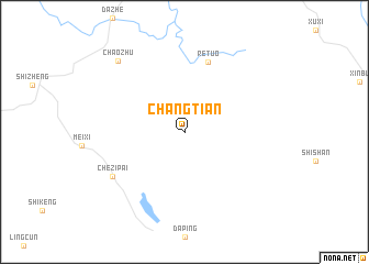 map of Changtian