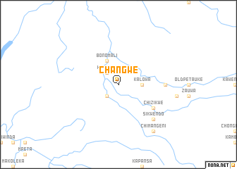 map of Changwe