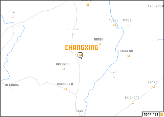 map of Changxing