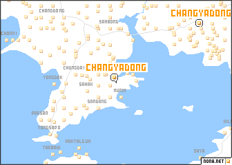 map of Changya-dong