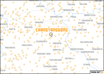 map of Changyang-dong