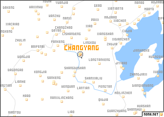 map of Changyang