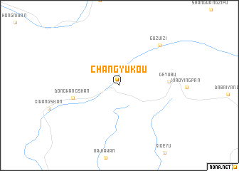 map of Changyukou