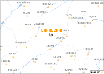 map of Changzhai