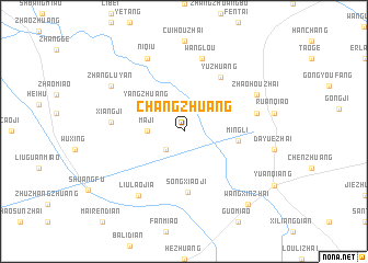 map of Changzhuang