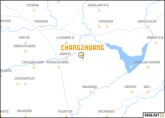 map of Changzhuang