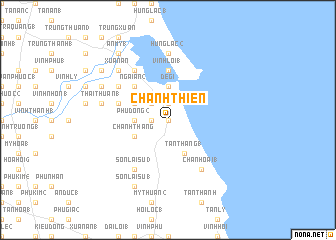 map of Chánh Thiện